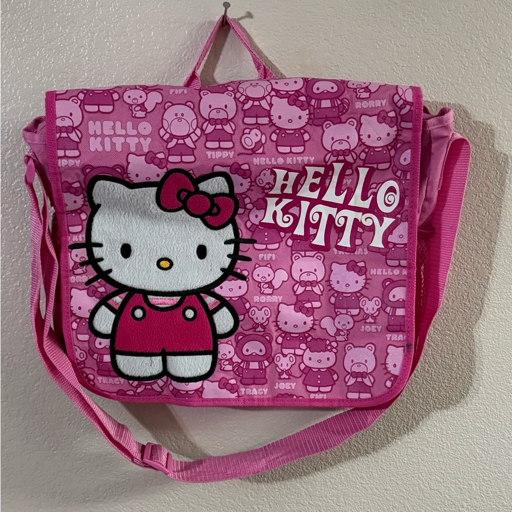 Hello Kitty Pink Kids Messenger Bag